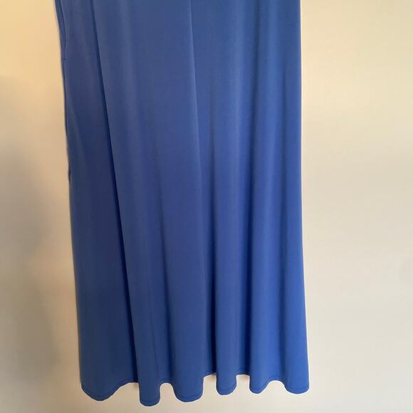 Chico's  Dress Womens Large Maxi Maxi Capsule Wardrobe Minimalist Career Flowy - Picture 3 of 8